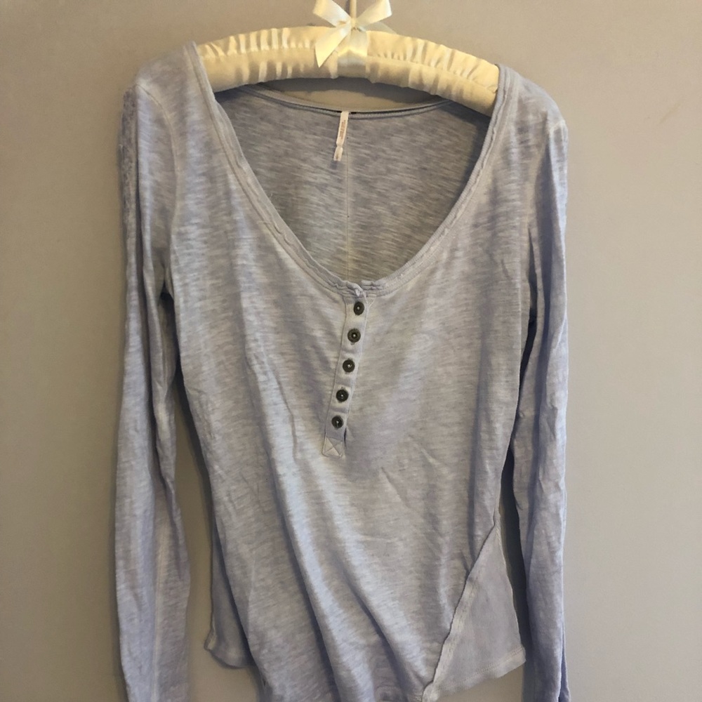 Free People long sleeve henley